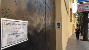 Fachada del Centro de Orientación Familiar Mater Misericordiae en València, donde presuntamente se practicaron terapias de conversión.