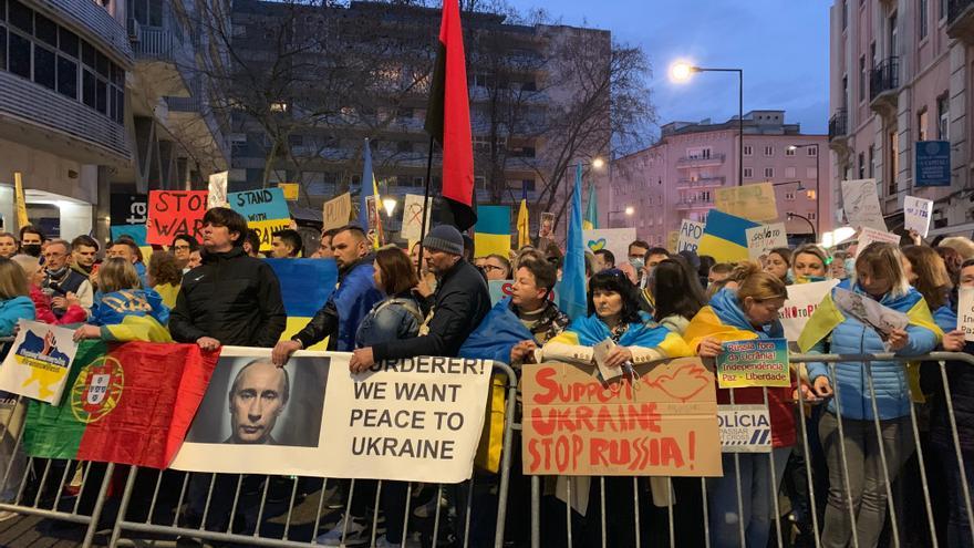 Movilizaciones masivas en todo el mundo contra la guerra en Ucrania