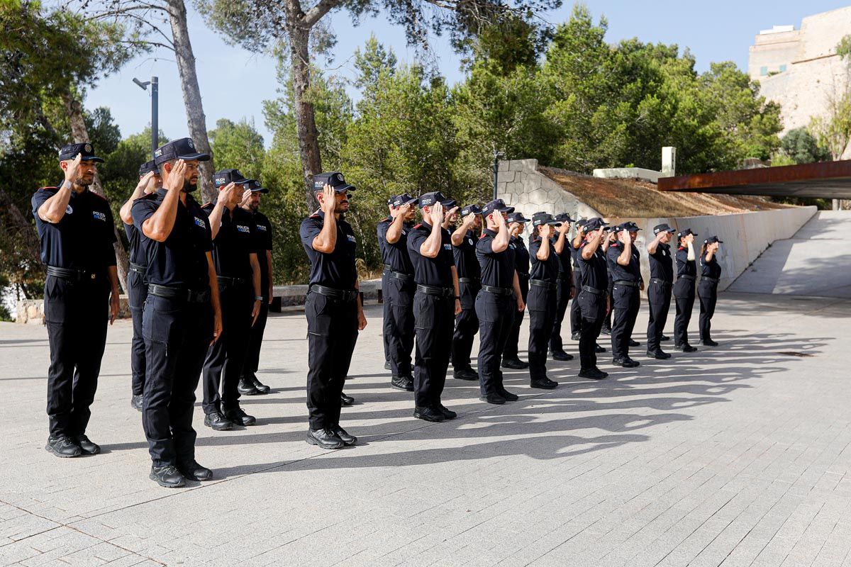 Nueva promoción de Policías Locales formados en Ibiza