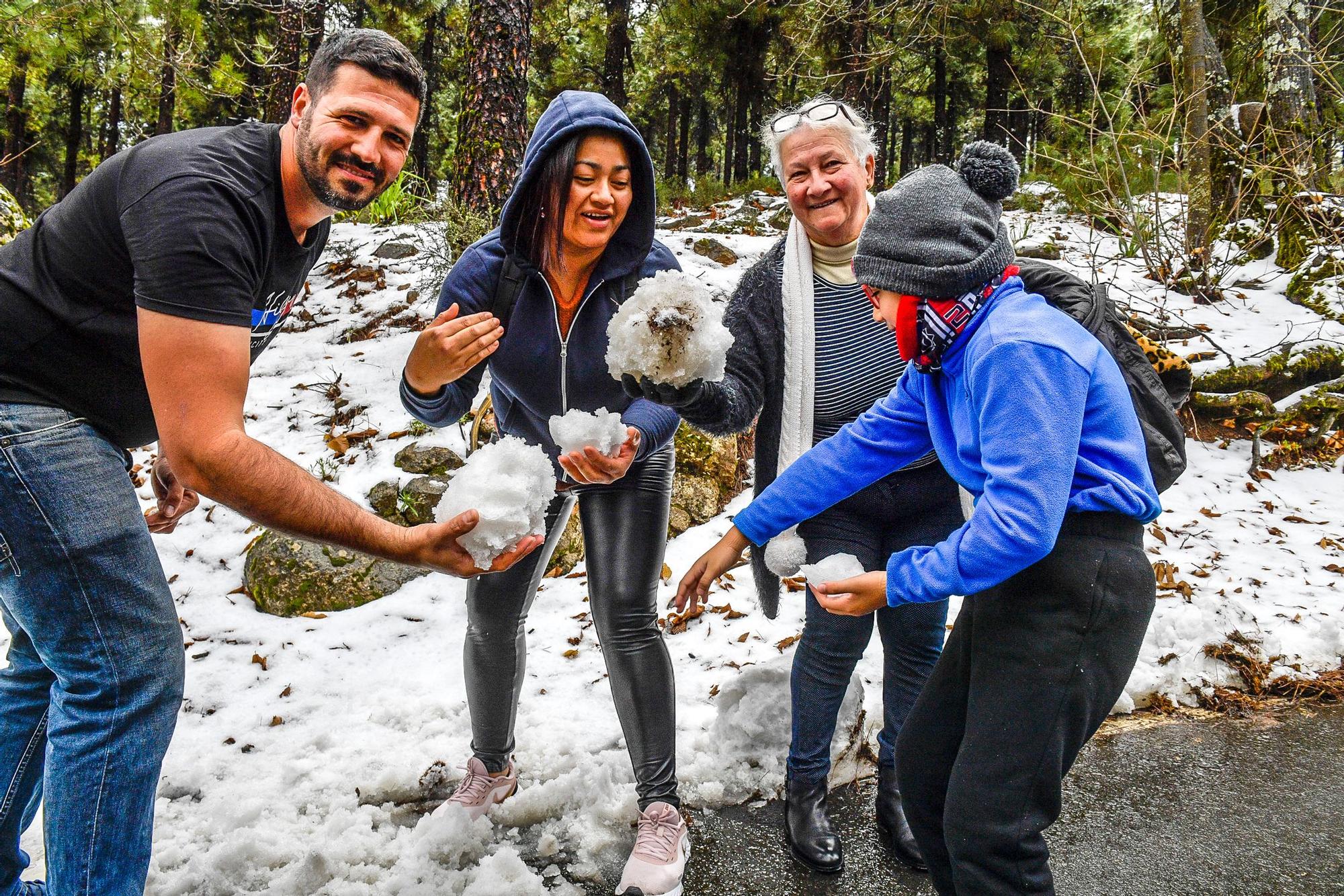 Nevada en Gran Canaria (16/02/23)