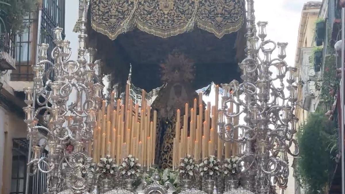 Virgen del Gran Perdón del Prendimiento en la calle Ollerías