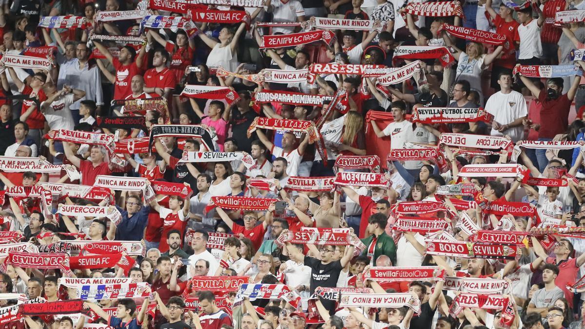 La afición del Sevilla FC