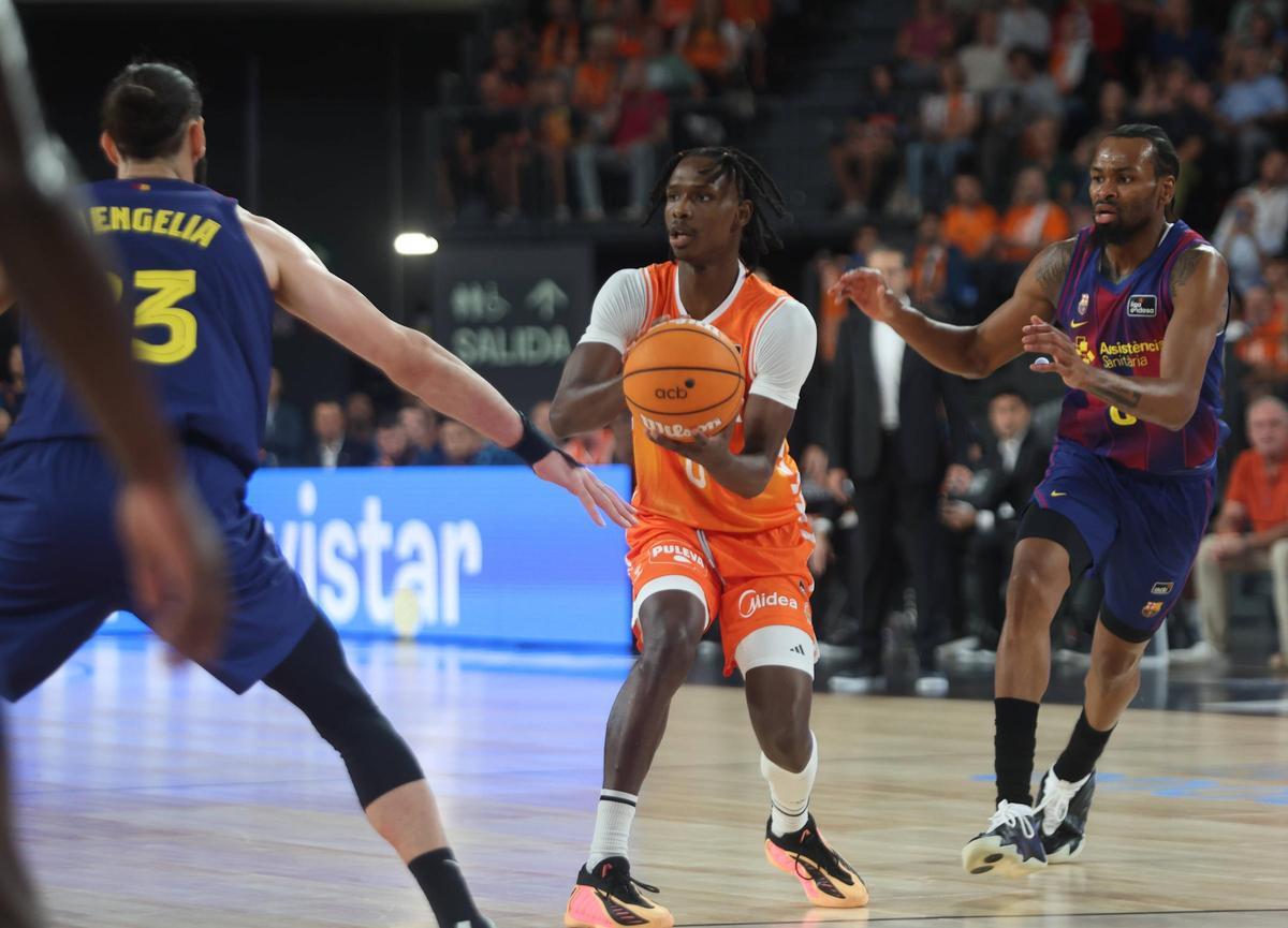 Brancou Badio, ya recuperado y listo para repetir partido contra el Barça.