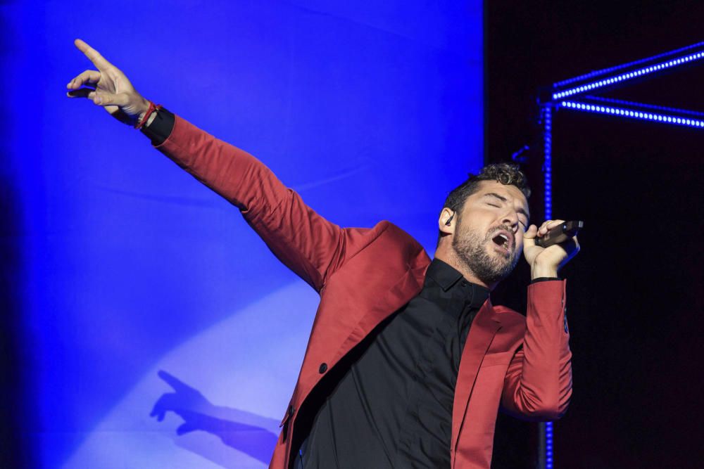 Actuació de David Bisbal al Festival de Cap Roig