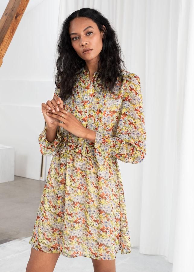 Vestido corto de flores, de & Other Stories