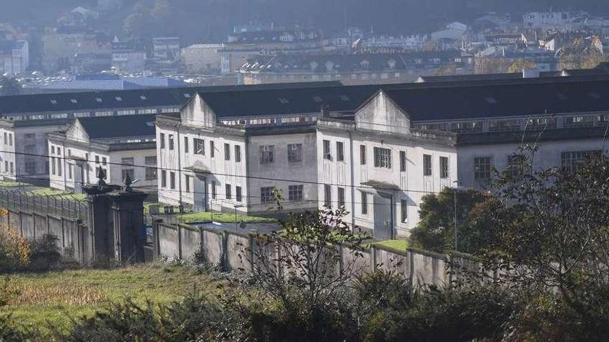 Panorámica de la fábrica de armas de A Coruña, en Pedralonga.