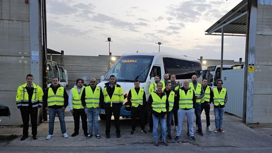 Los trabajadores mantienen los paros parciales, lunes, martes y viernes, hasta el 30 de abril.