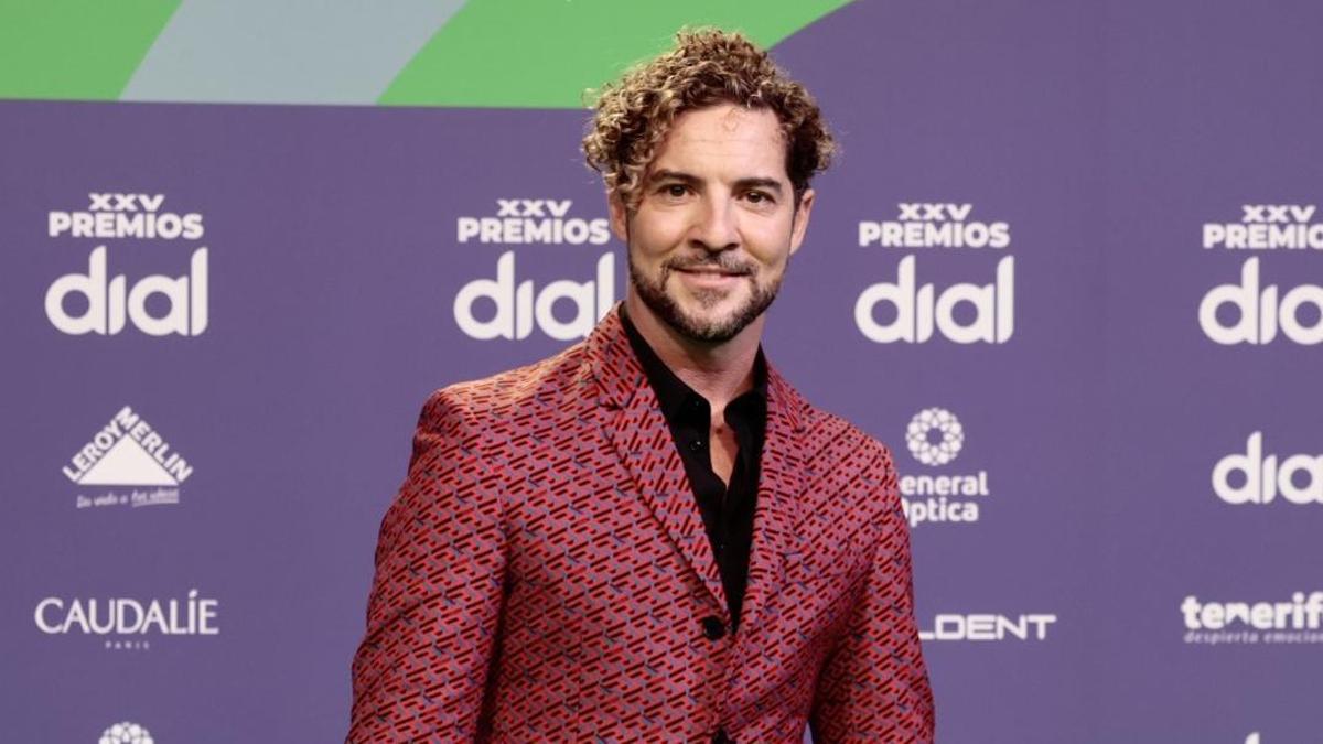 David Bisbal en los Premios Dial