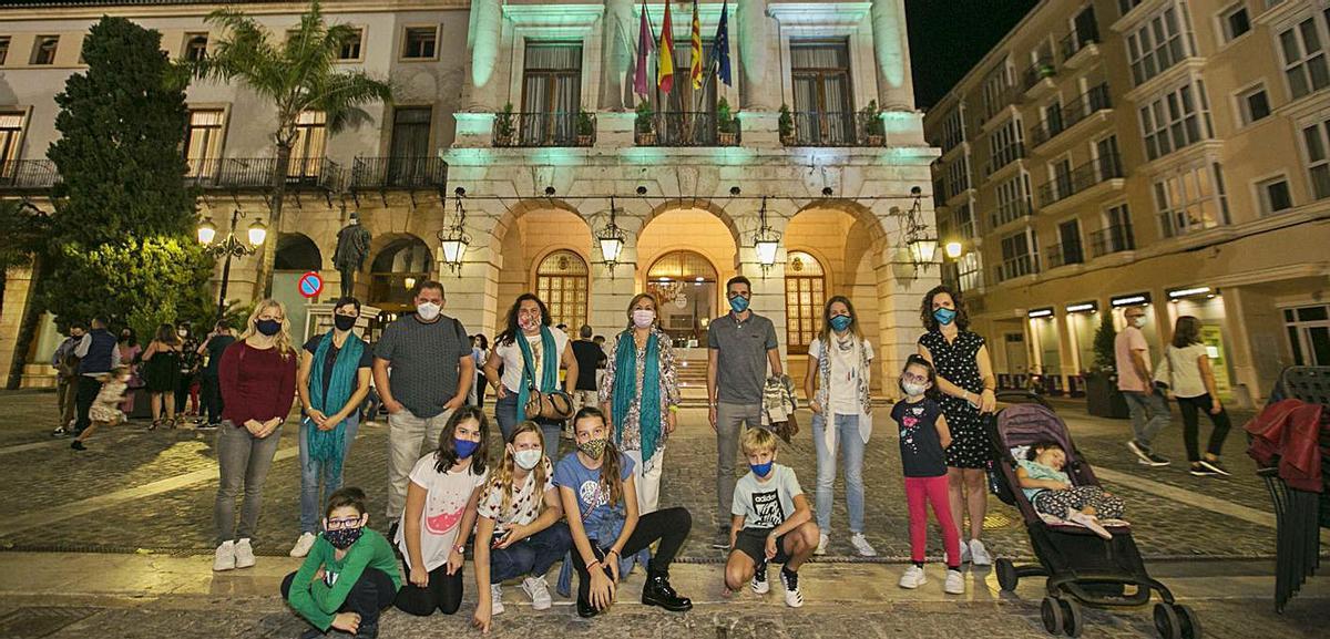 Gandia, de turquesa por 
la dislexia
