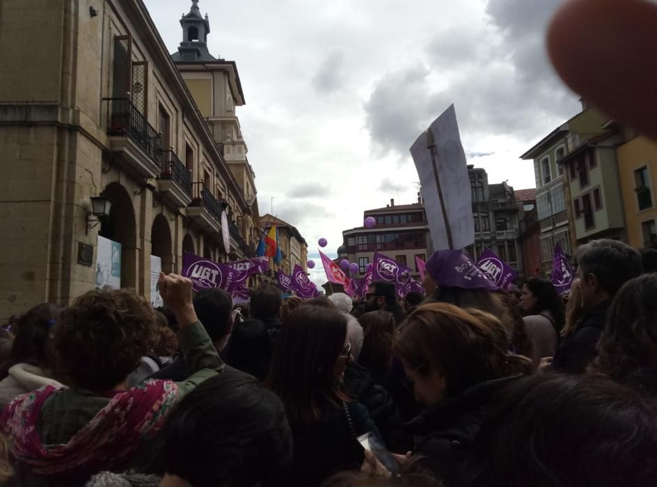 8-M en Asturias: El feminismo inunda las plazas