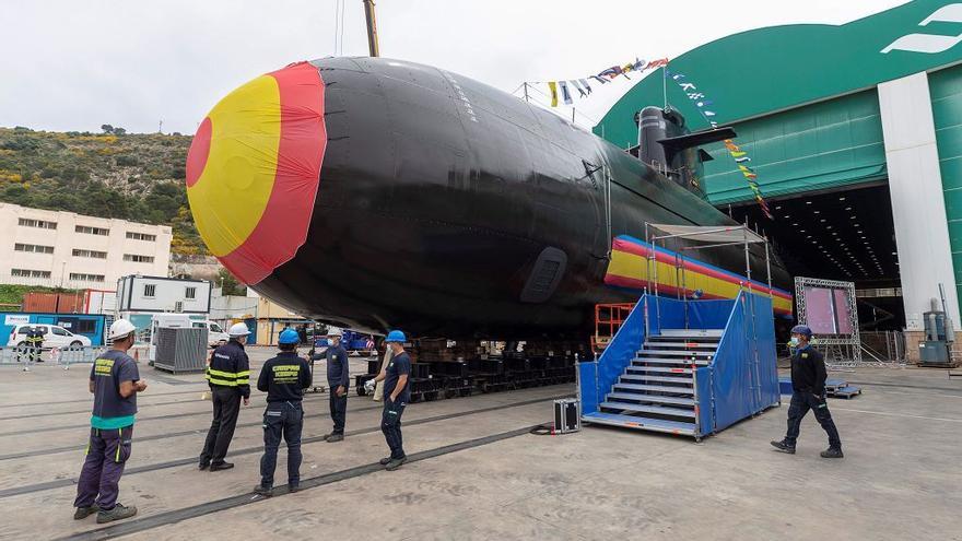 Armada naval | La princesa de Asturias amadrina el submarino S-81