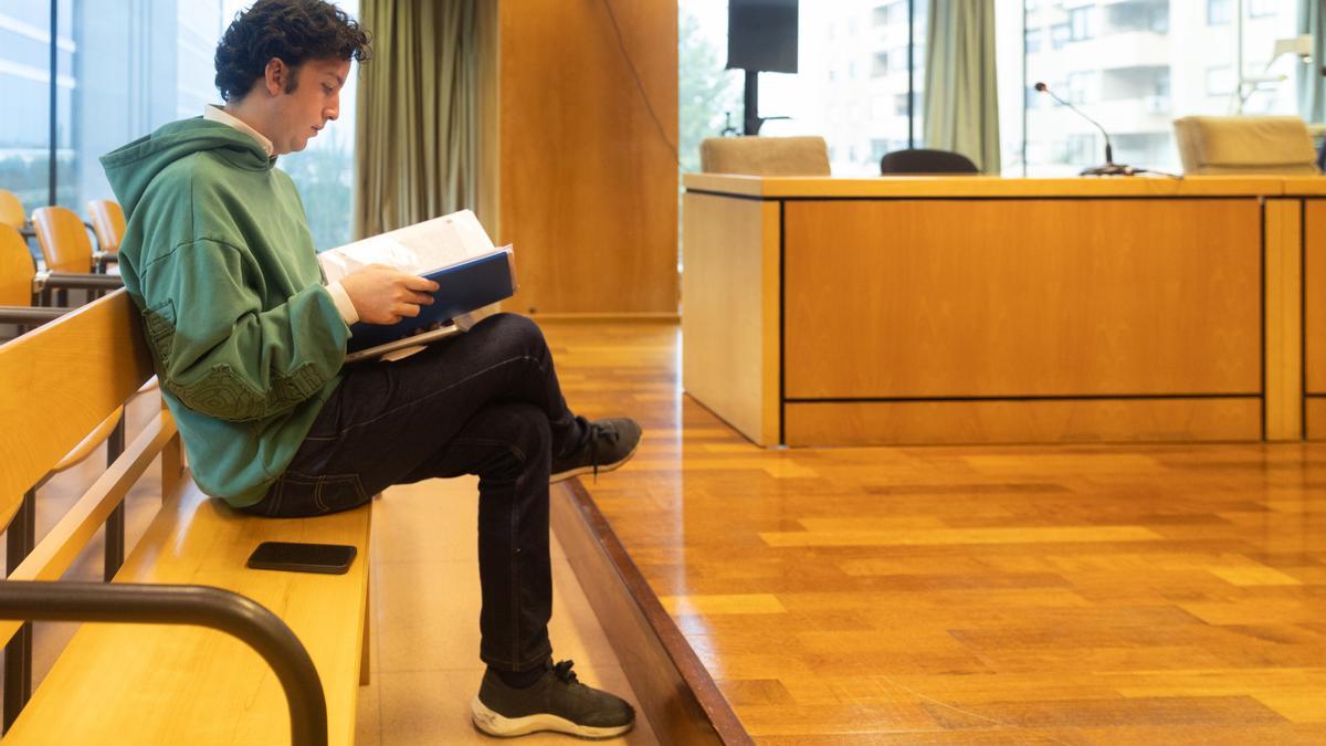 Francisco Nicolás Gómez Iglesias durante un juicio en la Audiencia Provincial de Madrid.