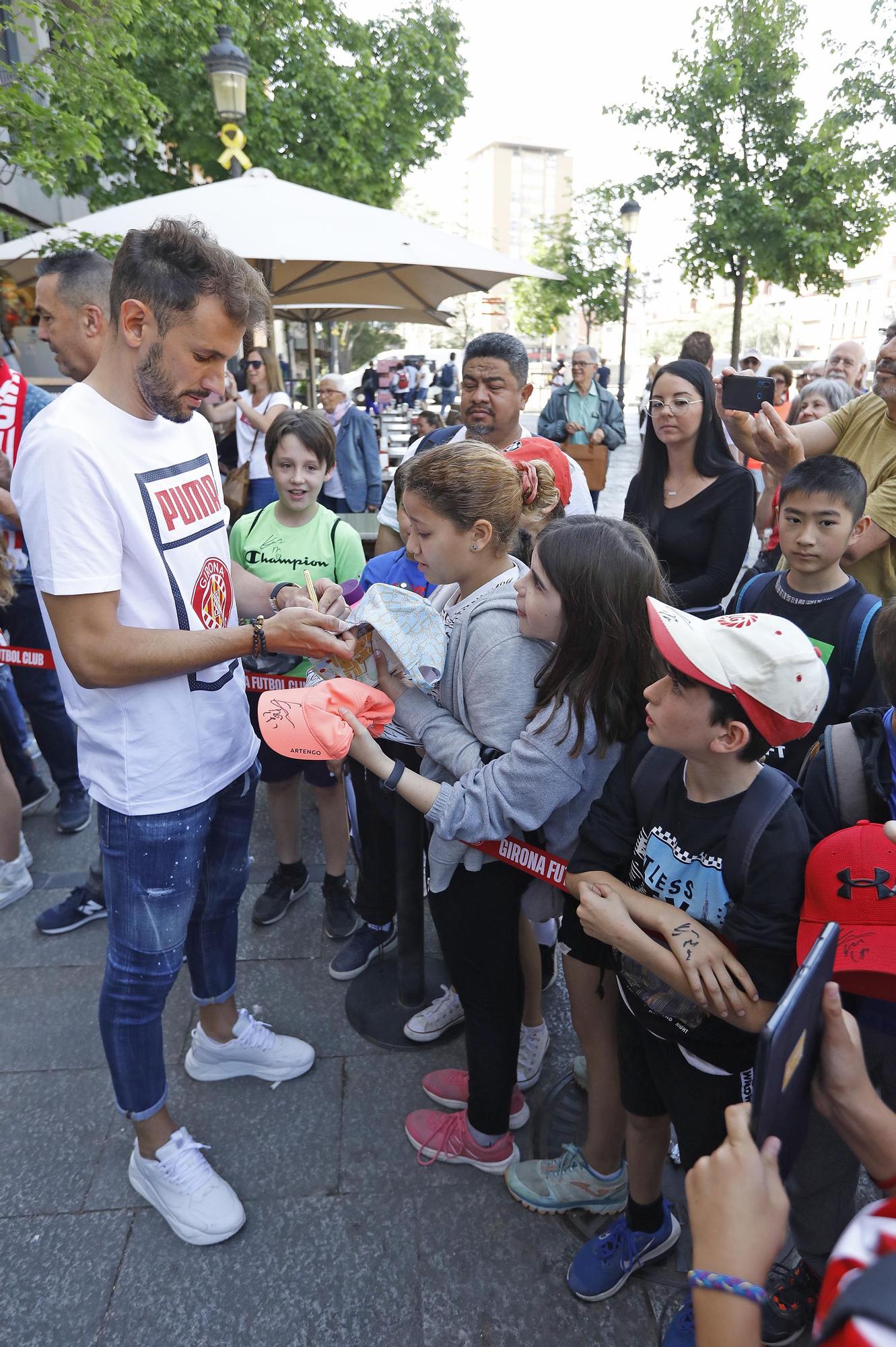 Inauguració de la botiga del Girona FC