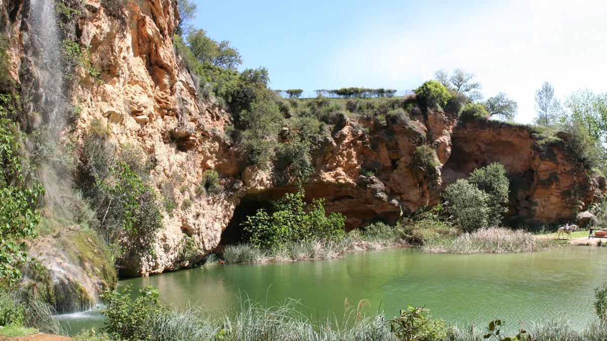 La cascada de la Cueva Turche