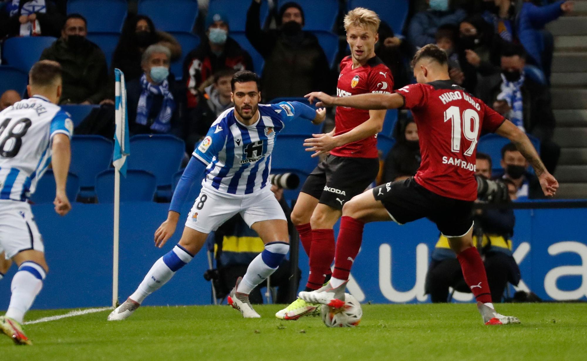 Las imágenes del Real Sociedad - Valencia CF