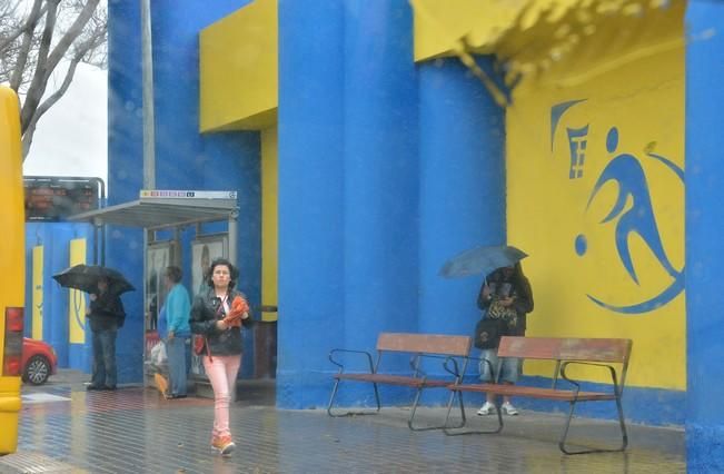 Lluvia en Gran Canaria, 5-6 de abril