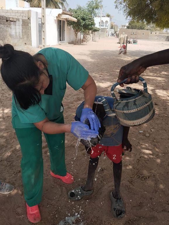 La ONG Asmún 'Solidarios por el mundo' en Niague, Senegal