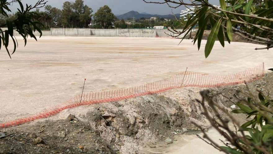Parte de la parcela que albergará el Centro Educativo de Tecnificación Deportiva de Marbella. | L.O.