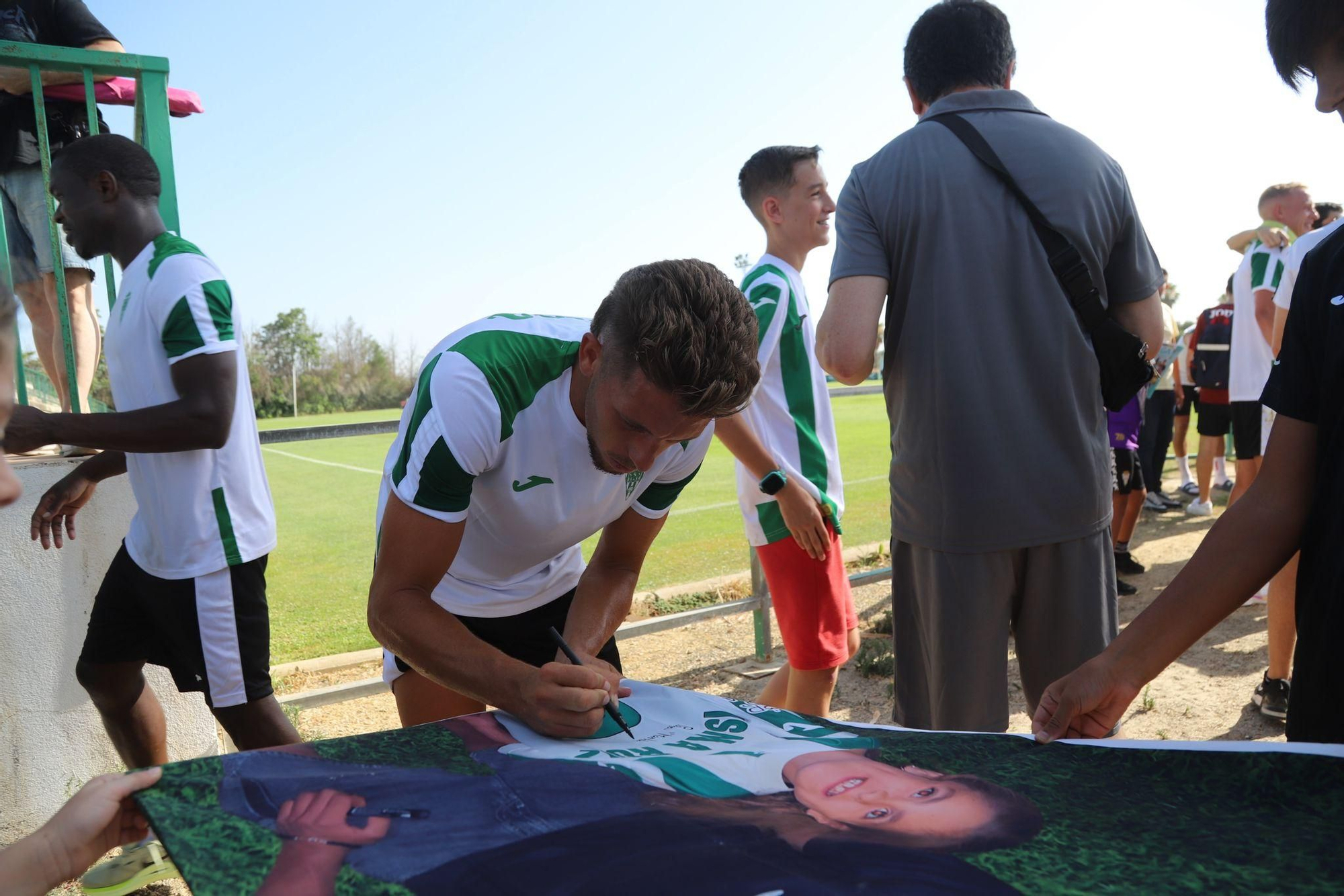El primer entrenamiento de la pretemporada del Córdoba CF, en imágenes