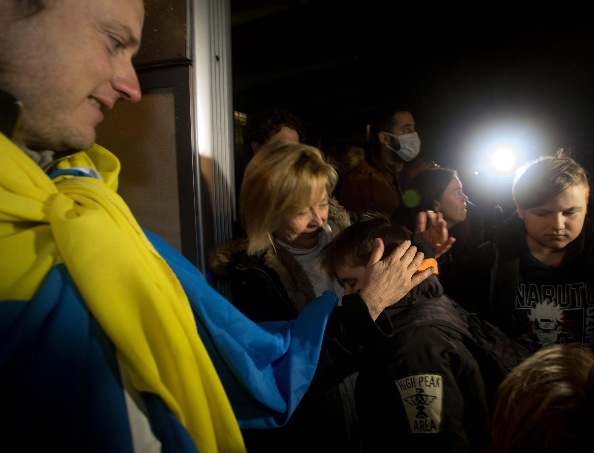 Llega el primer autobús con refugiados Ucranianos de la fundación "Juntos por la vida"