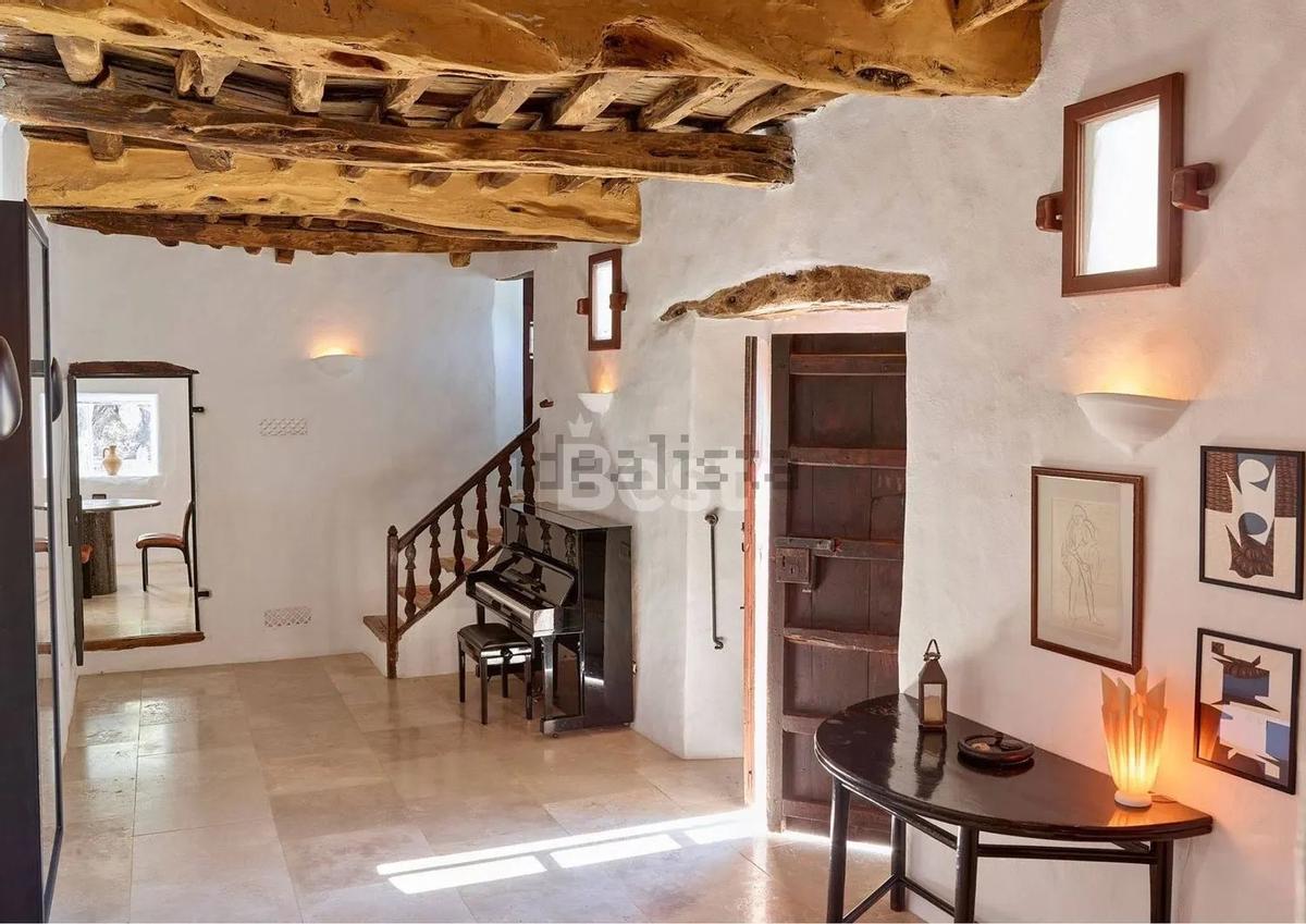 Interior de la tercera vivienda más cara del portal Idealista en Ibiza