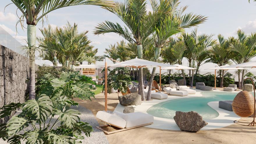 El Ayuntamiento de Tías convertirá el minigolf de Puerto del Carmen en un bar con piscina