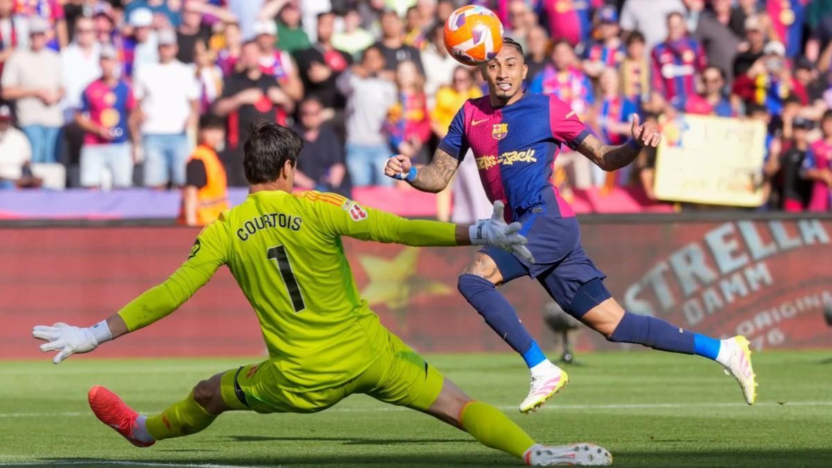 Raphina ante Courtois