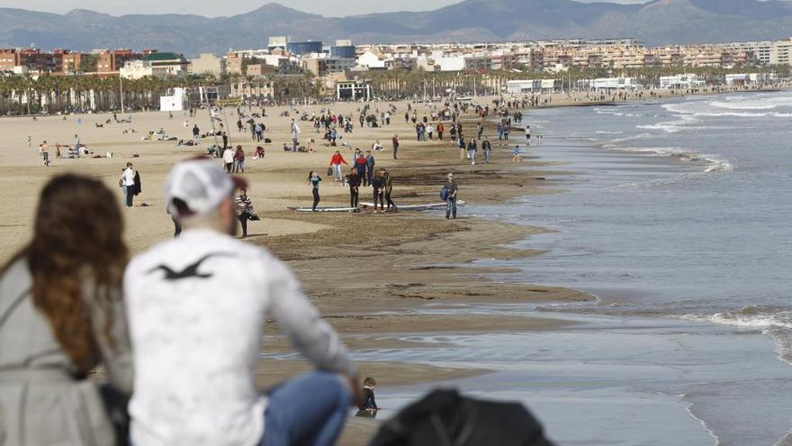 El tiempo en Valencia promete hoy temperaturas primaverales.