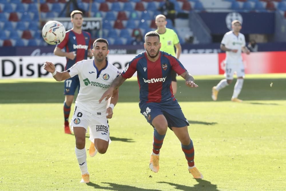 Levante - Getafe: Las mejores fotos del partido