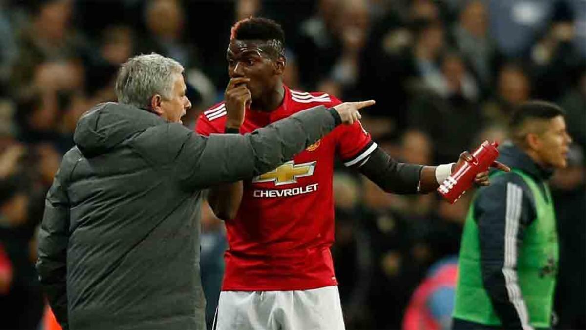 Las relaciones entre Pogba y Mourinho son insostenibles