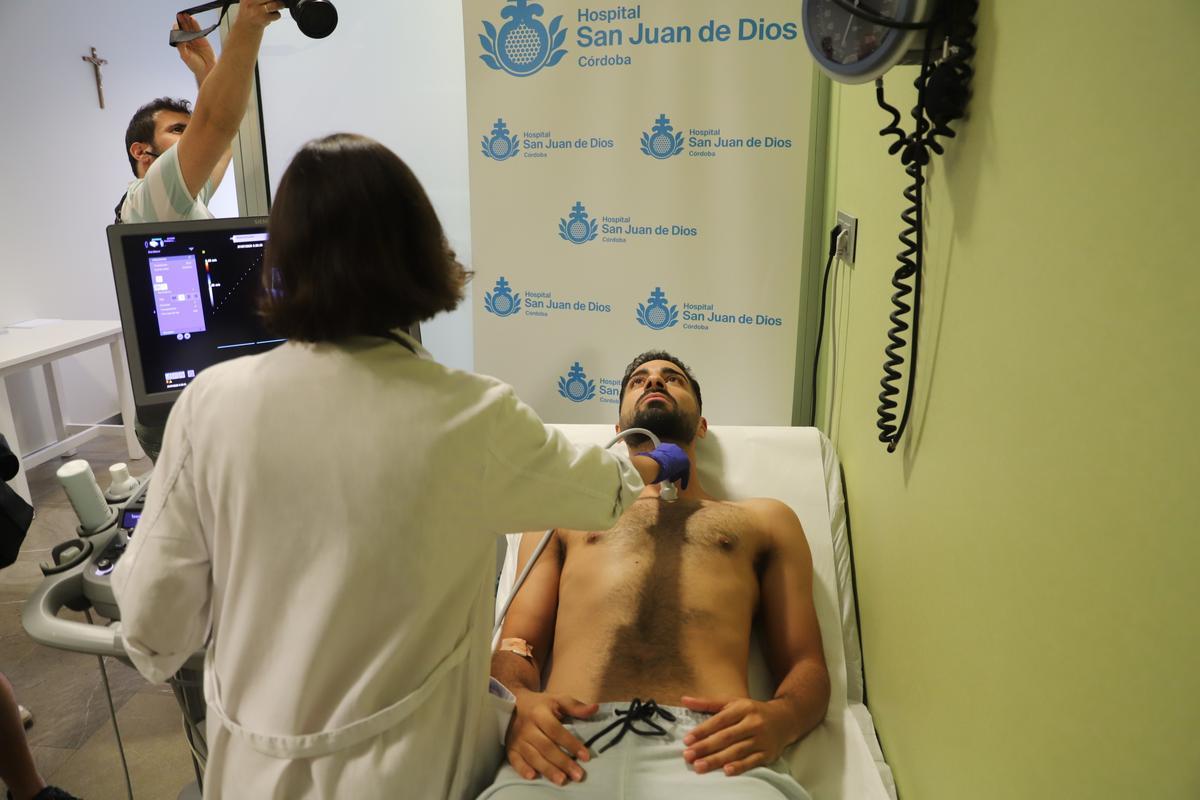 Los reconocimientos médicos del Córdoba CF 25-26, en imágenes