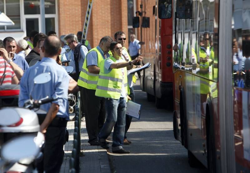 Fotogalería: Comienza la huelga del bus