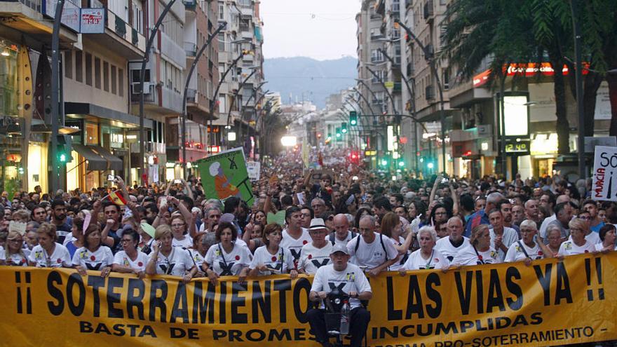 Manifestación celebrada en Murcia el pasado 30 de septiembre