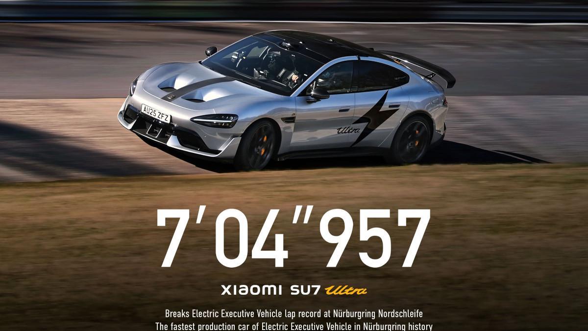 El récord del Xiaomi SU7 Ultra en Nürburgring