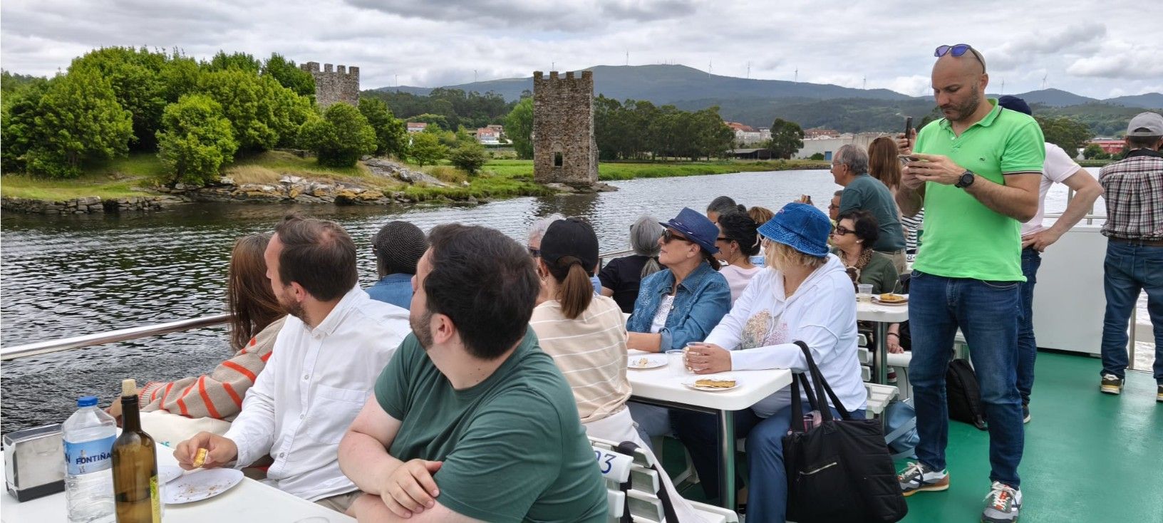Los viajes impulsados por la mancomunidad se estrenaron con los vecinos de Vilagarcía.