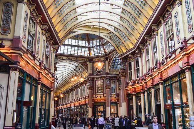 Leadenhall Market, el verdadero callejón diagón