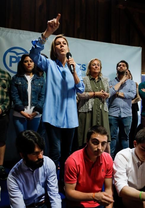 Espicha del PP en Gijón con Dolores de Cospedal