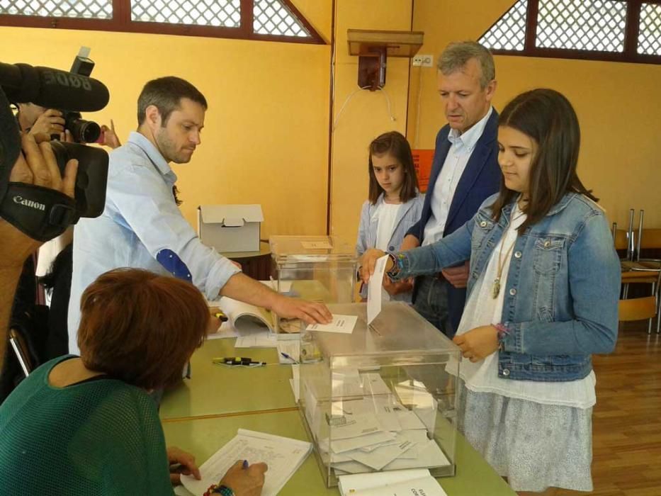 Así se vive la jornada electoral en Galicia