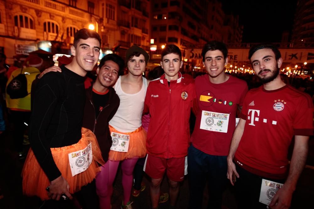 Participantes en la San Silvestre de Valencia