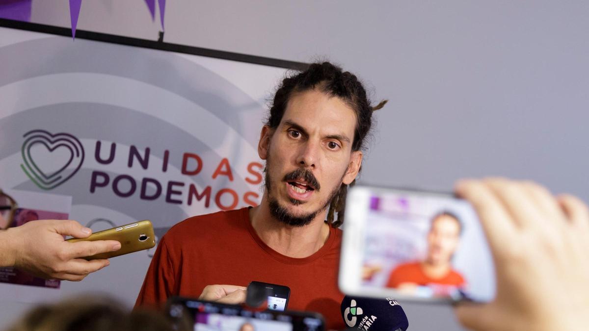 El exdiputado  y exsecretario de organización de Podemos, Alberto Rodríguez