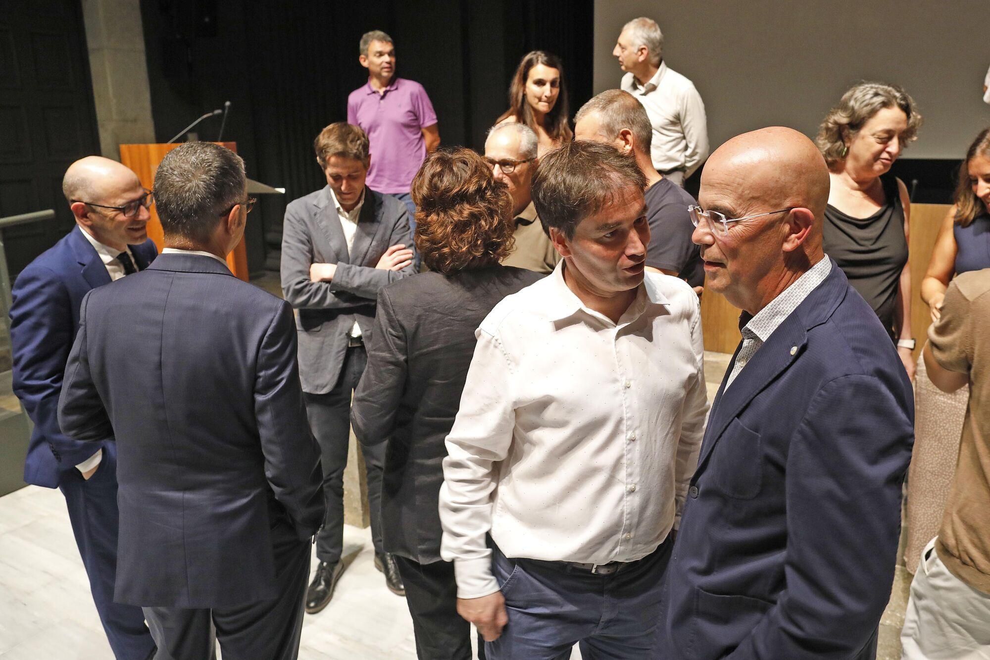 Girona. Seu Generalitat. Constitucio del Grup Permanent del Campus de Salut de la Regio Sanitaria Girona.