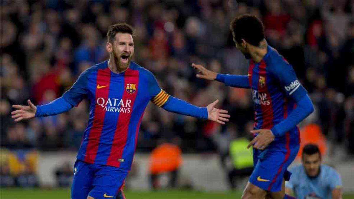 Messi y Neymar brillaron ante el Celta