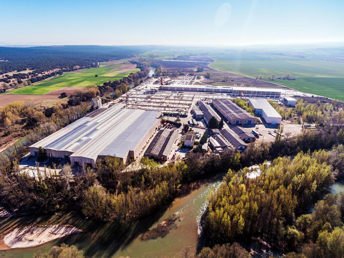 Planta de IBP en Burgos, empresa que ha sido adquirida por Consolis Tecnyconta.
