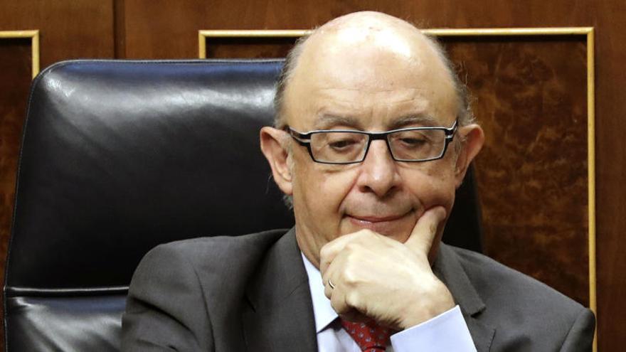 El ministro de Hacienda Cristóbal Montoro.