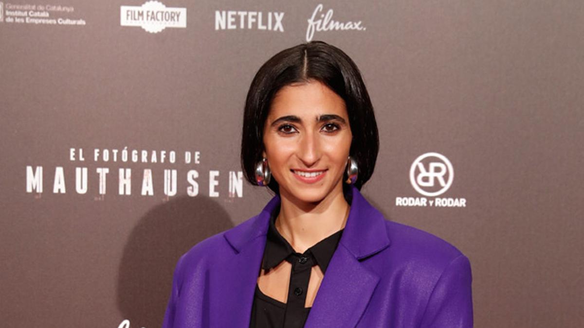 Alba Flores, en el estreno de 'El fotógrafo de Mauthausen'