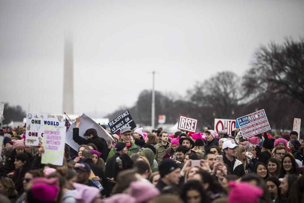 ''Marcha de las Mujeres'' contra Trump en Washington