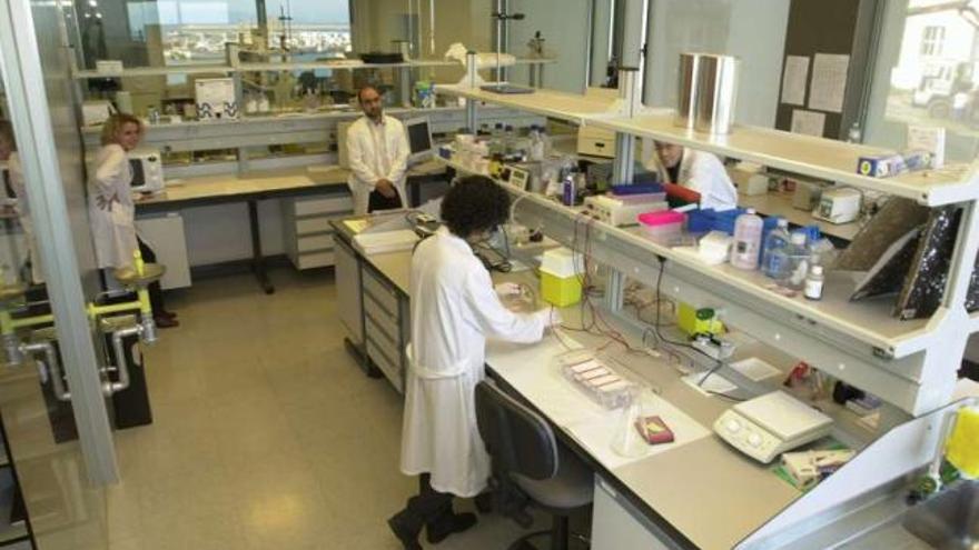 Laboratorio del instituto de investigación de Ciencias de la Salud en A Coruña. / aguete