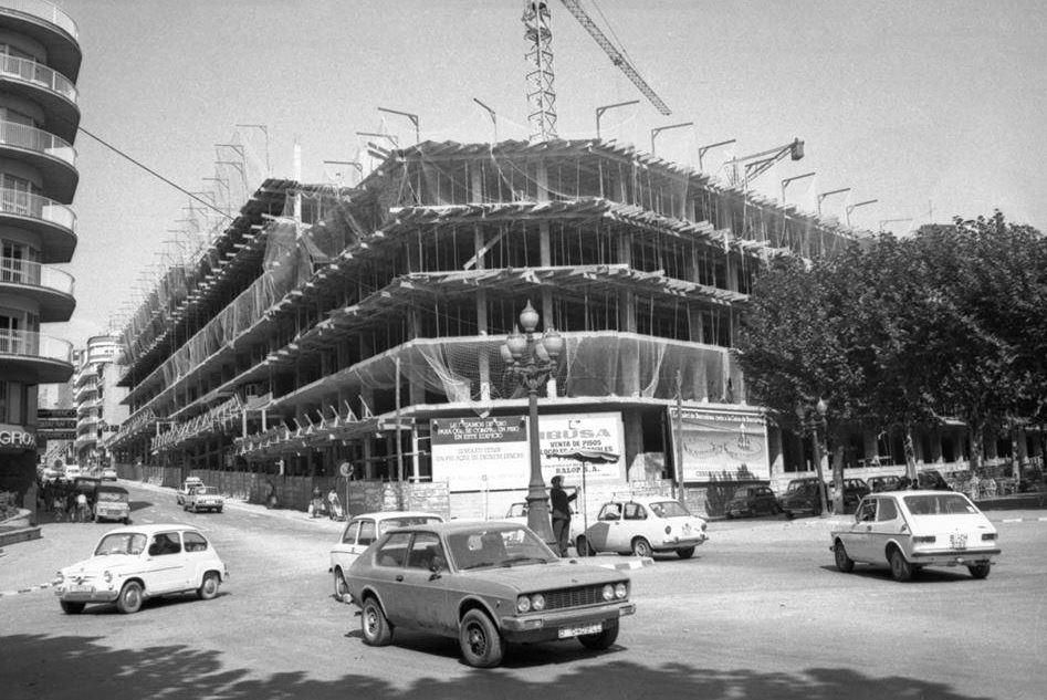 Així era el Passeig Pere III de Manresa