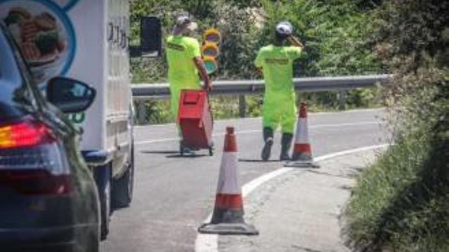 Adiós a la «cuneta asesina» entre Muro y Bocairent