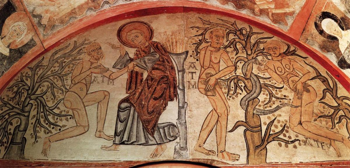 Los frescos originales están en el Museo del Prado